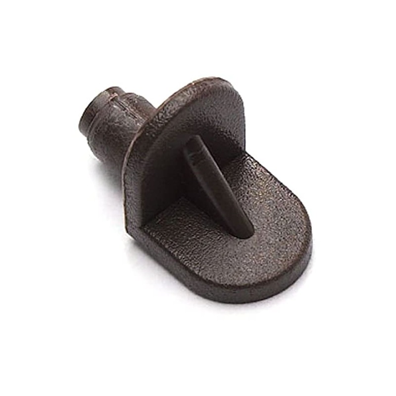 Merriway® BH01153 (24 Pcs) Push-In Shelf Supports 6 mm Hole