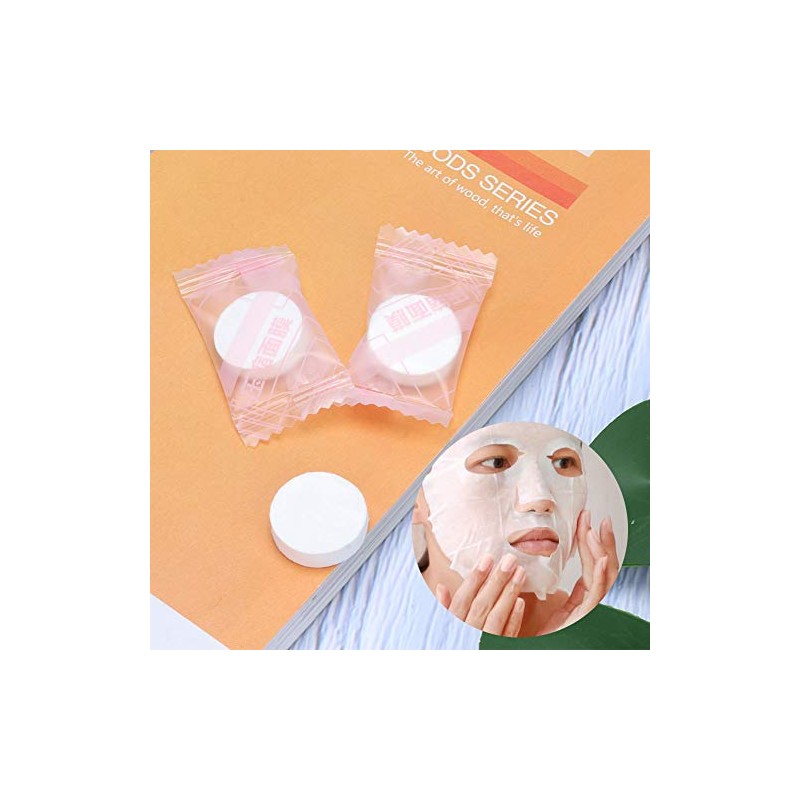 Máscara comprimida, mascarilla desechable del Cuidado de la Piel DIY