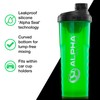 Alpha Designs | 2 Litre Water Bottle (2400ml) + Protein