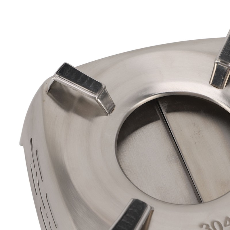 Drawer Type Alcohol Burner One Piece Stainless Steel Sliding Adjustment