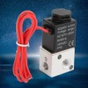 DirectActing Solenoid Valve Water Air Oil 2Position 3Way Aluminum Alloy