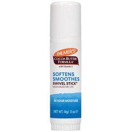 Palmer's Cocoa Butter Formula Duo-Pack Labial con Manteca de Cacao y Vitamina E, Bálsamo Protector Labial 4g y Swivel Stick Barra Humectante 14g, 48 Horas de Humectación, Dermatológicamente Probado