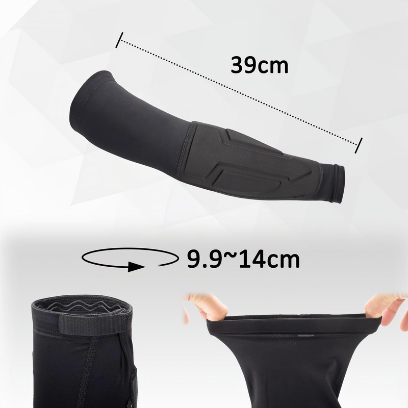 Archery Arm Guard Full Coverage Adjustable Forearm Guard Bracer Protector
