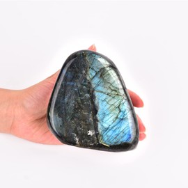 Class 1 Labradorite Polished Crystal 16-20 Oz. By JIC Gem
