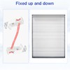 Pack of 8 Clamping Brackets Attachment Clamp Support Roller Blind
