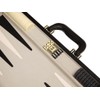 15" Deluxe Attache Backgammon Set - Black Case - Classic