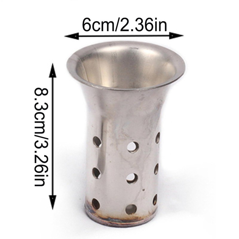 Muffler Silencer Baffle - Noise Eliminator Muffler Insert for Motorcycle