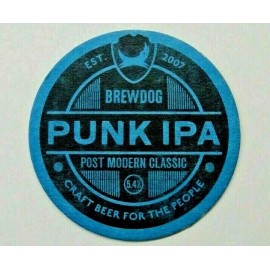 PUNK IPA Brewdog ~ PUNK IPA Beer Coaster NEW
