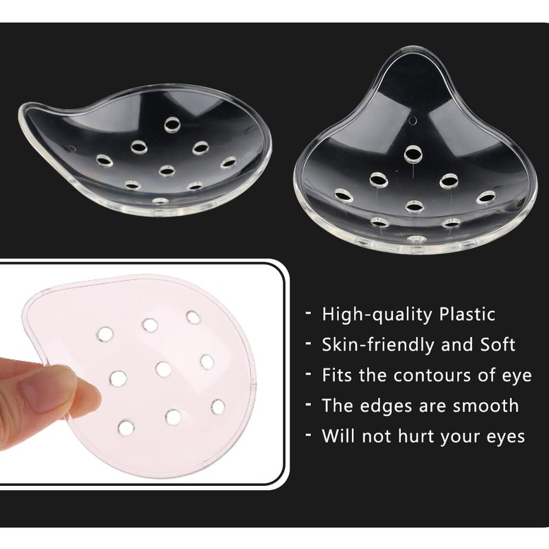 EDWERD Clear Eye Protect Shield, Med Cataract Sur-gery Protect Cover