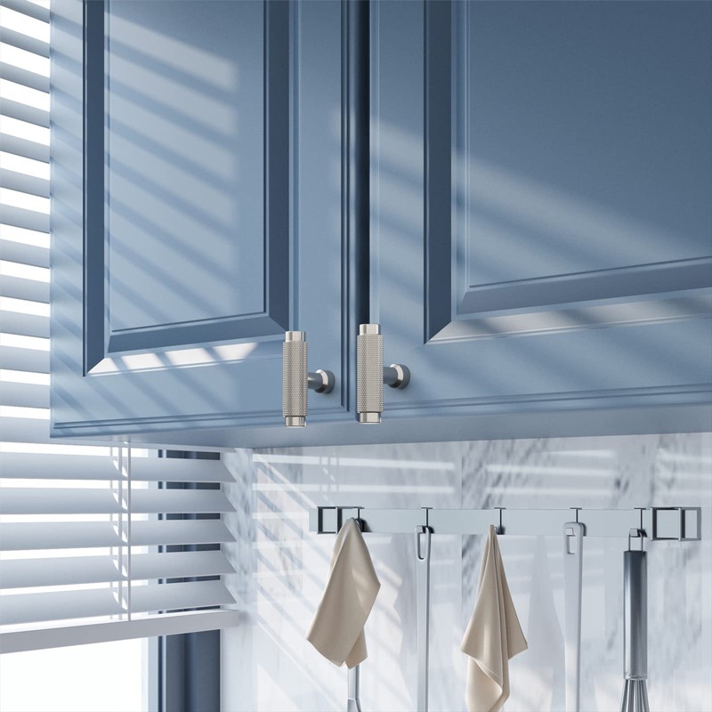 Amerdeco 10 Pack 1.3 Inch(32MM) Kitchen Cabinet Knobs Dresser Knobs