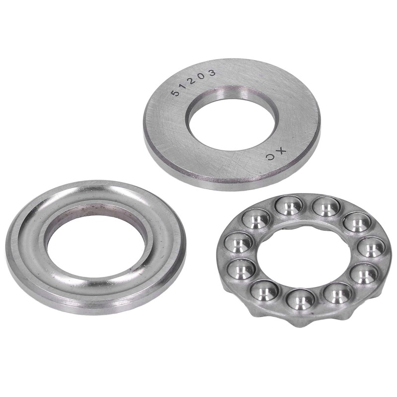 10Pcs Thrust Ball Bearing Single Direction Accessory Replacement Set Kit