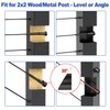 CKE 60 Pack Black Invisible Cable Railing Kit, T316 Stainless