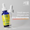 SeoulCeuticals 5% Niacinamide + 97.5% Snail Mucin Serum with Hyaluronic