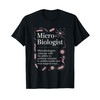 Microbiologist Perform Miracles Unfathomable T-Shirt