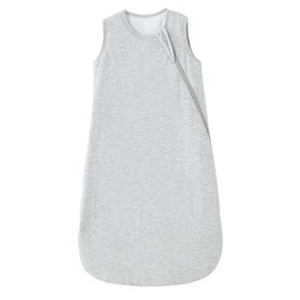 MOMSMENU Sleeper for Summer, 50% Cotton, Soft, Breathable, Napping, Baby Sleeper, Prevents Sleeping and Cold, gray