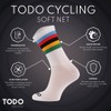 TODO Men's and Women's Cycling Socks Breathable Road Bike Socks