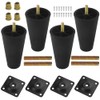 WMYCONGCONG Set of 4 Furniture Legs Sofa Legs 120mm Replacement