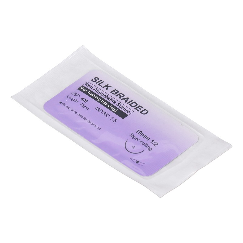 Sutures Thread with Needle Individually Packed Improve Skills Multipurpose for