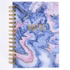 Graphique Blush & Blue Marble Hard Bound Journal, 160 Ruled