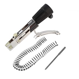 3 PCS Woodworking Chain Nail Gun Adapter, Screw Nail Gun, Adjustable Electric Drill Chain Attachment Set for Nailing Boxes Packing, Ceiling Cabinets