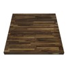 CONSDAN Butcher Block Counter Top, Walnut Solid Hardwood Countertop, Wood
