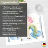 Placemat Washable Place Mat - Unicorn in the Clouds -