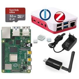 Raspberry Pi 4 Model B, 4 GB (4 GB) with ioBroker + ZigBee USB Stick Complete Set