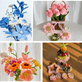 Pipe Cleaners Craft Supplies - Pipe Cleaners Bulk 300pcs Gold Pipe Cleaners Craft for Kids DIY Art Supplies (0.24 x 12 Inch)