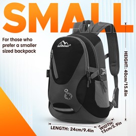 sunhiker Cycling Hiking Backpack Water Resistant Travel Backpack Lightweight SMALL Daypack M0714