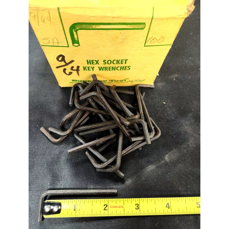 Superior Tool QTY 1 NEW SUPERIOR TOOL 9/64" L-HEX KEY