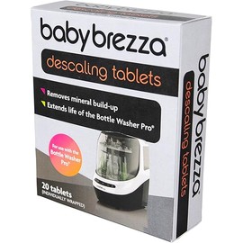 Baby Brezza Descaling Tablets - Compatible Bottle Washer Pro Only