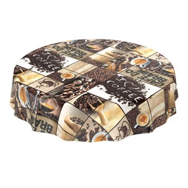 Anro Oilcloth Wax Tablecloth, Washable
