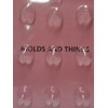 FORTUNE COOKIES Chocolate Candy Mold With © Molding Instruction -set