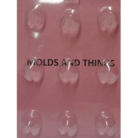 FORTUNE COOKIES Chocolate Candy Mold With © Molding Instruction -set of 3