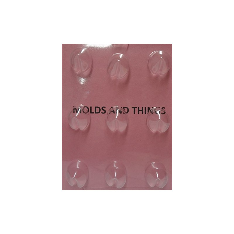 FORTUNE COOKIES Chocolate Candy Mold With © Molding Instruction -set