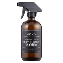 47th & Main Amber Glass Spray Bottle, 16-Ounce, No. 47 Multi Surface Cleaner