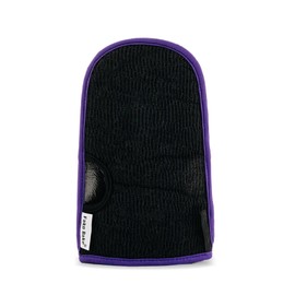 Fake Bake In The Buff Exfoliating Mitt - Washable Reusable Self Tanner Lotion, Spray or Foam Prep Glove for Buffed Tan-Ready Skin - Dead Skin Remover, Buffer, Smoother - 1 Professional Mitt