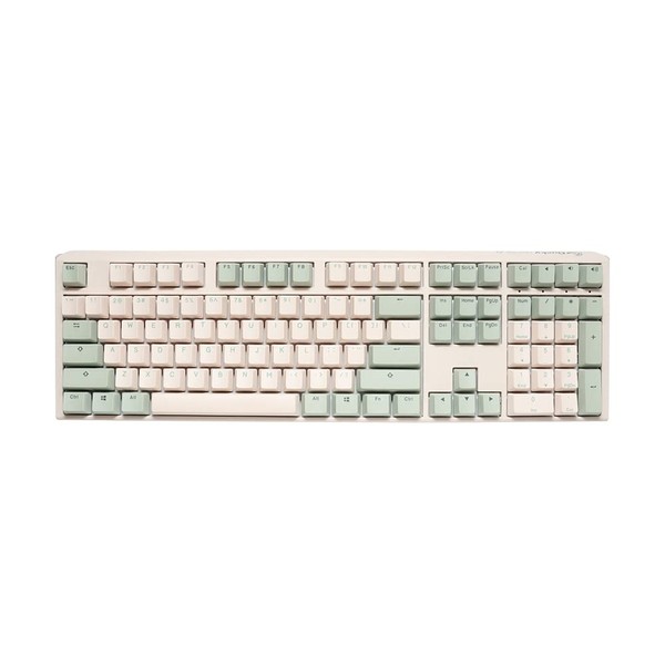 Ducky One 3 Matcha 100% Mechanical Keyboard: Quack Mechanics Dampening,