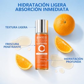 WEUD Skin Care Coreano 5 En 1 Kit, con 1 Crema Hidratante Centella + Tonico 5X Vitamina C Activa + 1 Cremas de Ojos Retinal + 1 Serum Centella + 1 Ser