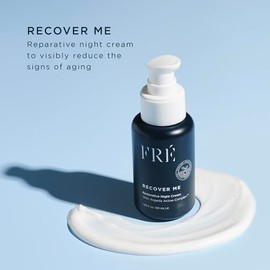 FRÉ Crema Facial Hidratante Para La Noche, Recome Me By Fre Skincare - Fórmula Antienvejecimiento Para Líneas Finas Y Arrugas - Complejo De Aceite De 