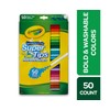Crayola Super Tips Washable Markers Age 3+ - 50 Count