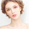 VICASKY 5 Sheets Star Eyeliner Stickers of Temporary Eye Makeup