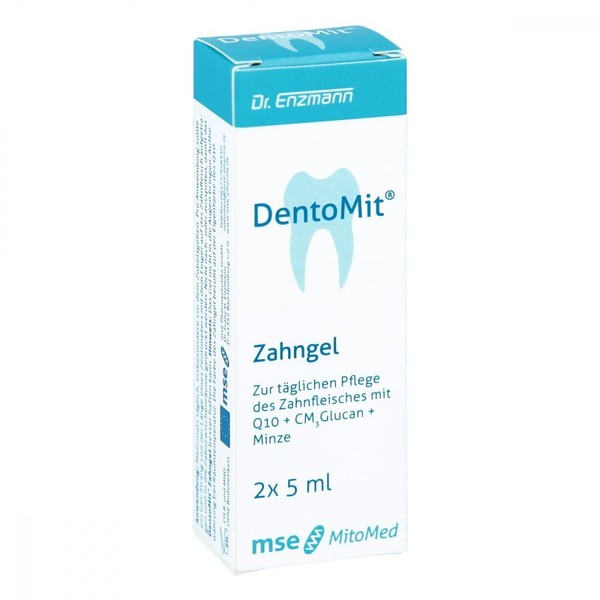 Dentomit Tooth gel 2 x 5 ml, 5 (pack of 2)