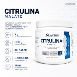 Essentials Innovation Citrulina 300 Por Porción Libre Azucares