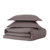 CANNON - Solid Percale 3 Piece King Duvet and Sham