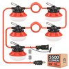 Omlite LED Construction String Lights:50w ETL Certified Industrial LED String