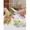 Ultra-Durable Poultry Shears: Effortless Disassembly, Anti-Rust Heavy-Duty Kitchen Scissors with