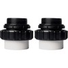 TonGass (2-Pack) 2" MIP x 2.37" PVC Hi-Temp Unions Compatible