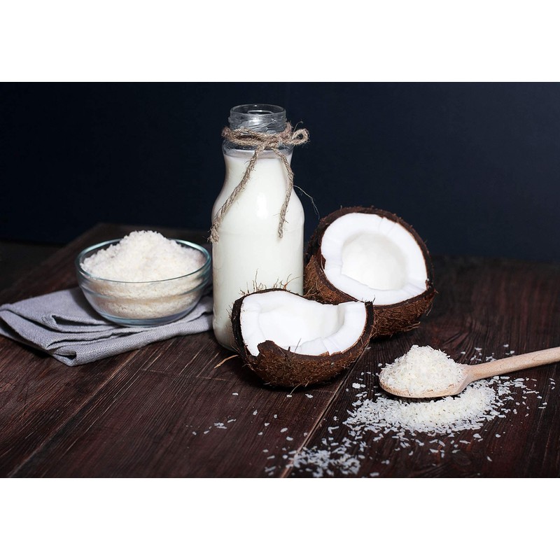 Organic Shredded Coconut, 2.5 Pounds – Non-GMO, Unsweetened Coconut Flakes,