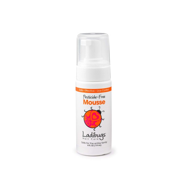 Ladibugs Elimination Mousse | Natural Ingredients | Highly Effective Head Lice & Nit Fix | Safe Removal for Kids, Family